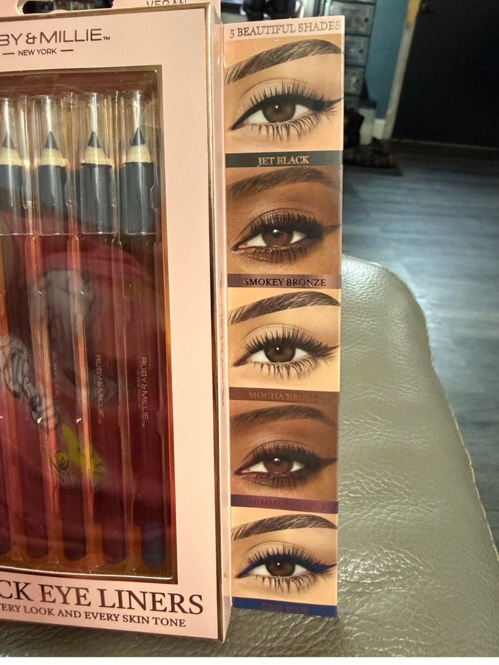 Ruby and Millie 5 piece set of eyeliner